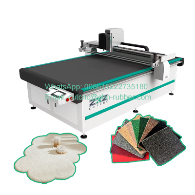 Synthetic fiber silk circle printed tufted carpet cutting machine