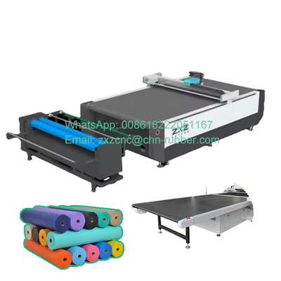 Automatic feeding 70mm multi-layer textile fabric cloth roll cutting machine