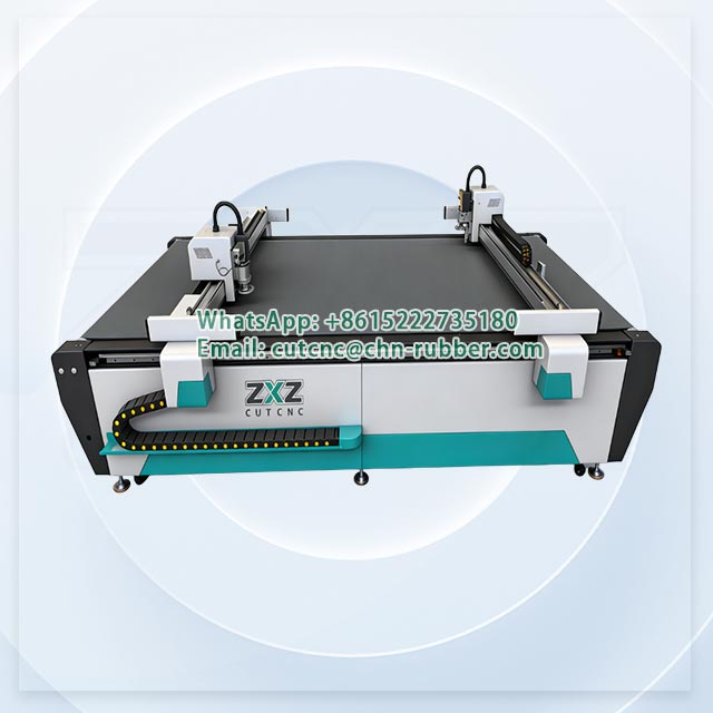 Double Beam Flatbed Cutting Machine
