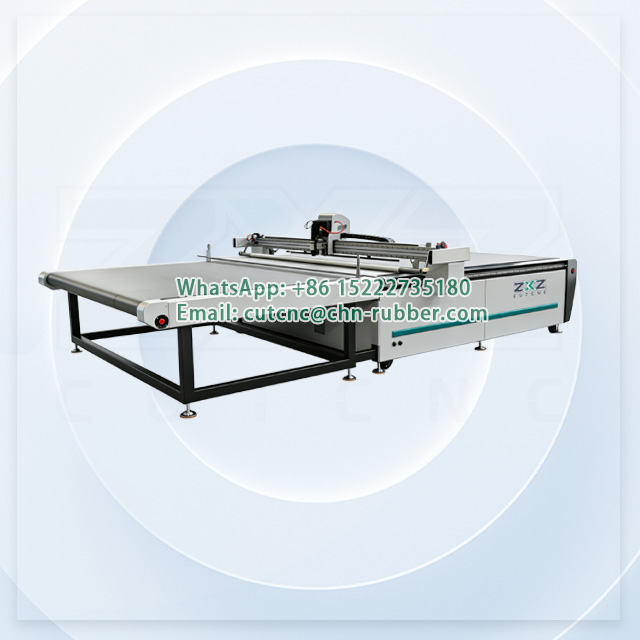 Digital Cutting Machine With Auto-feeding Conveyor System